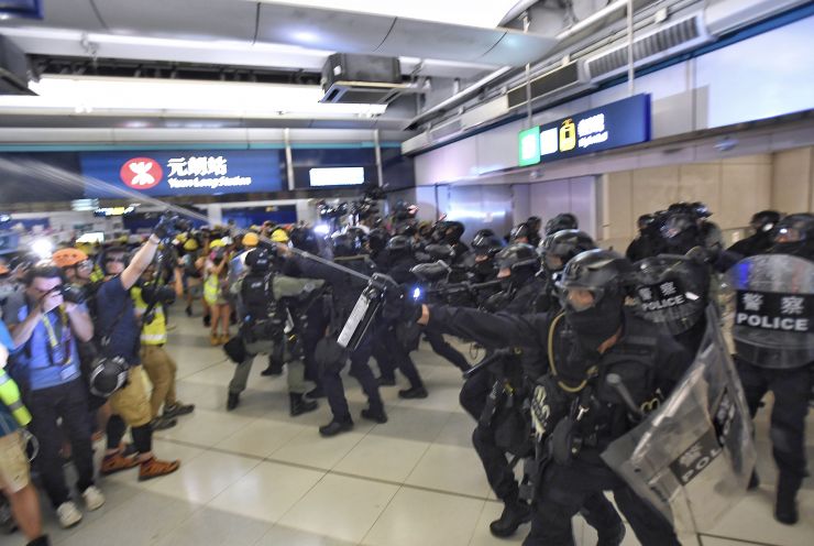 Manifestaciones de Hong Kong